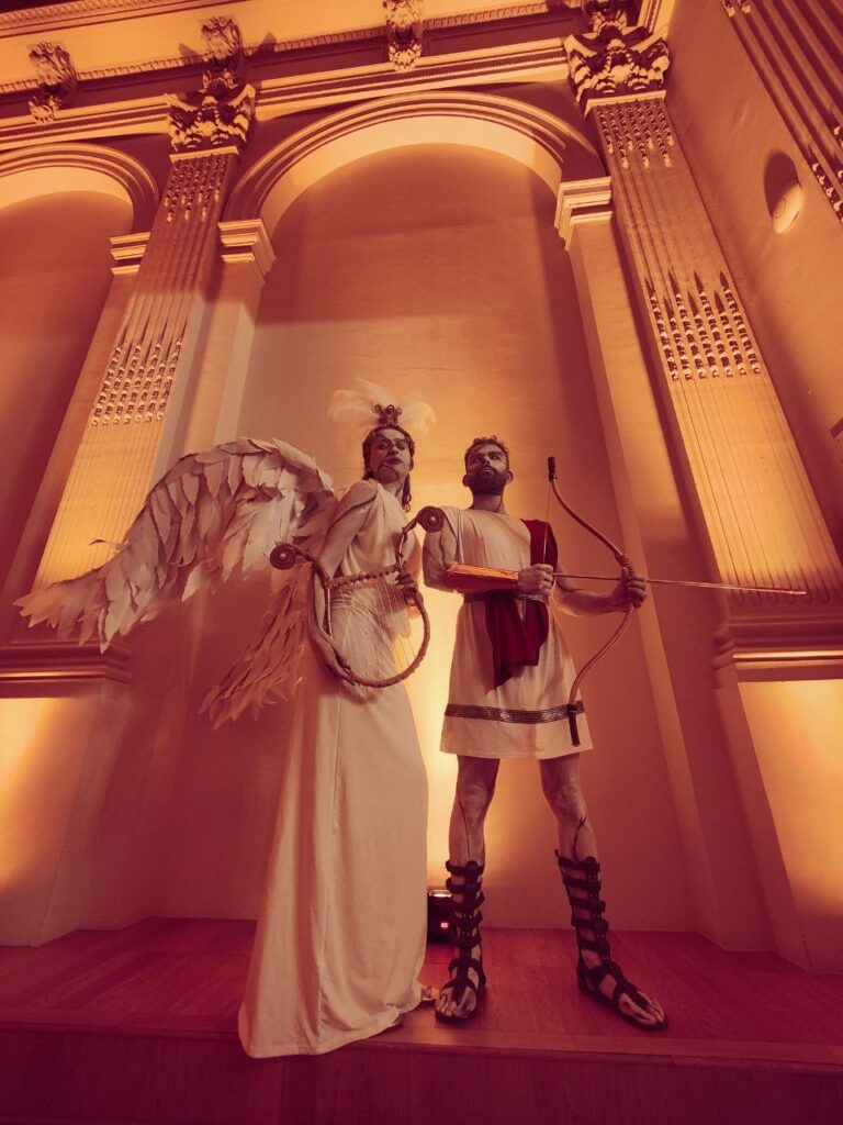 Figuranti antica Roma per eventi — Performance, creazione artigianale Bei Mostri